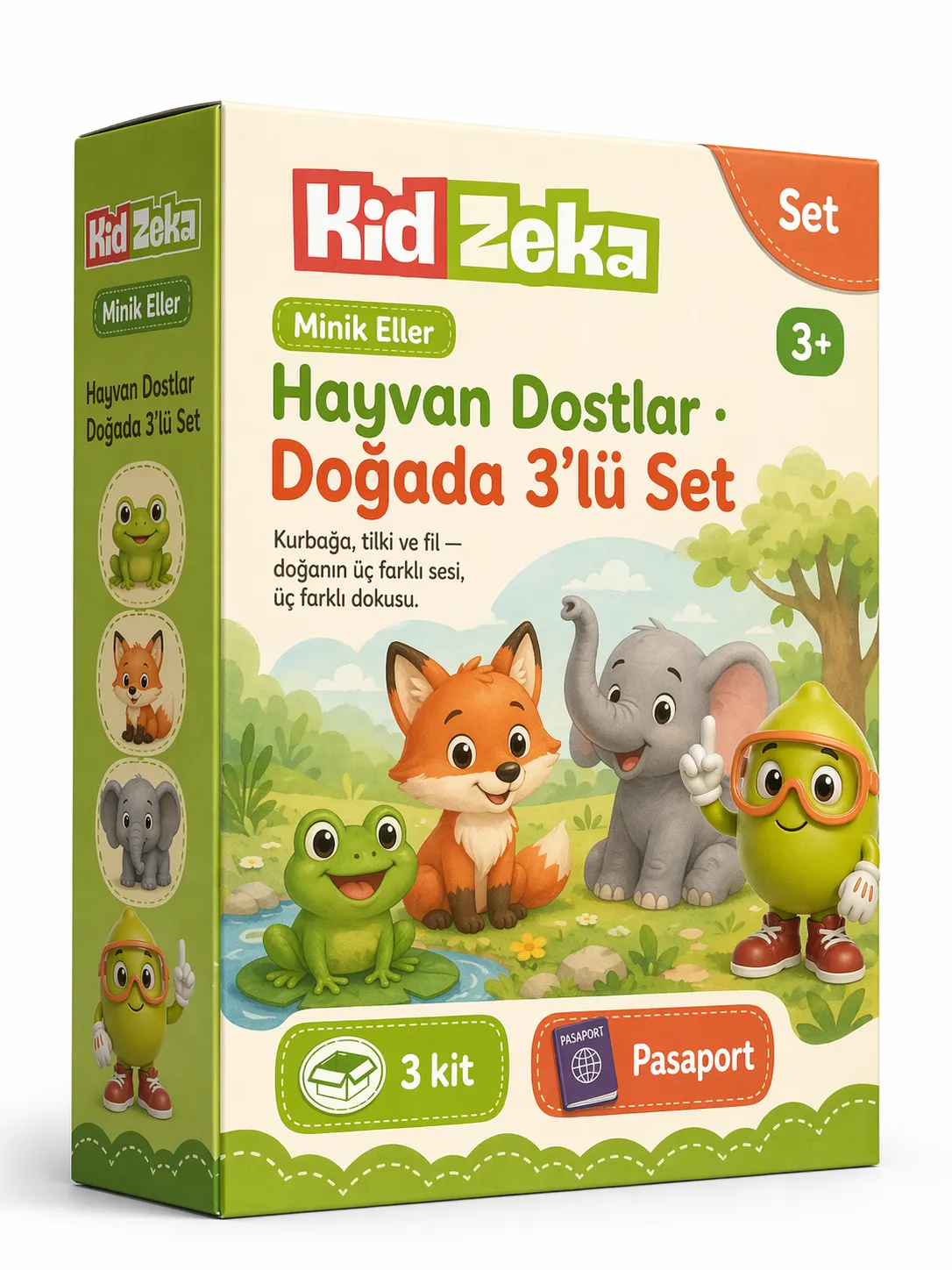 Hayvan Dostlar · Doğada 3'lü Set