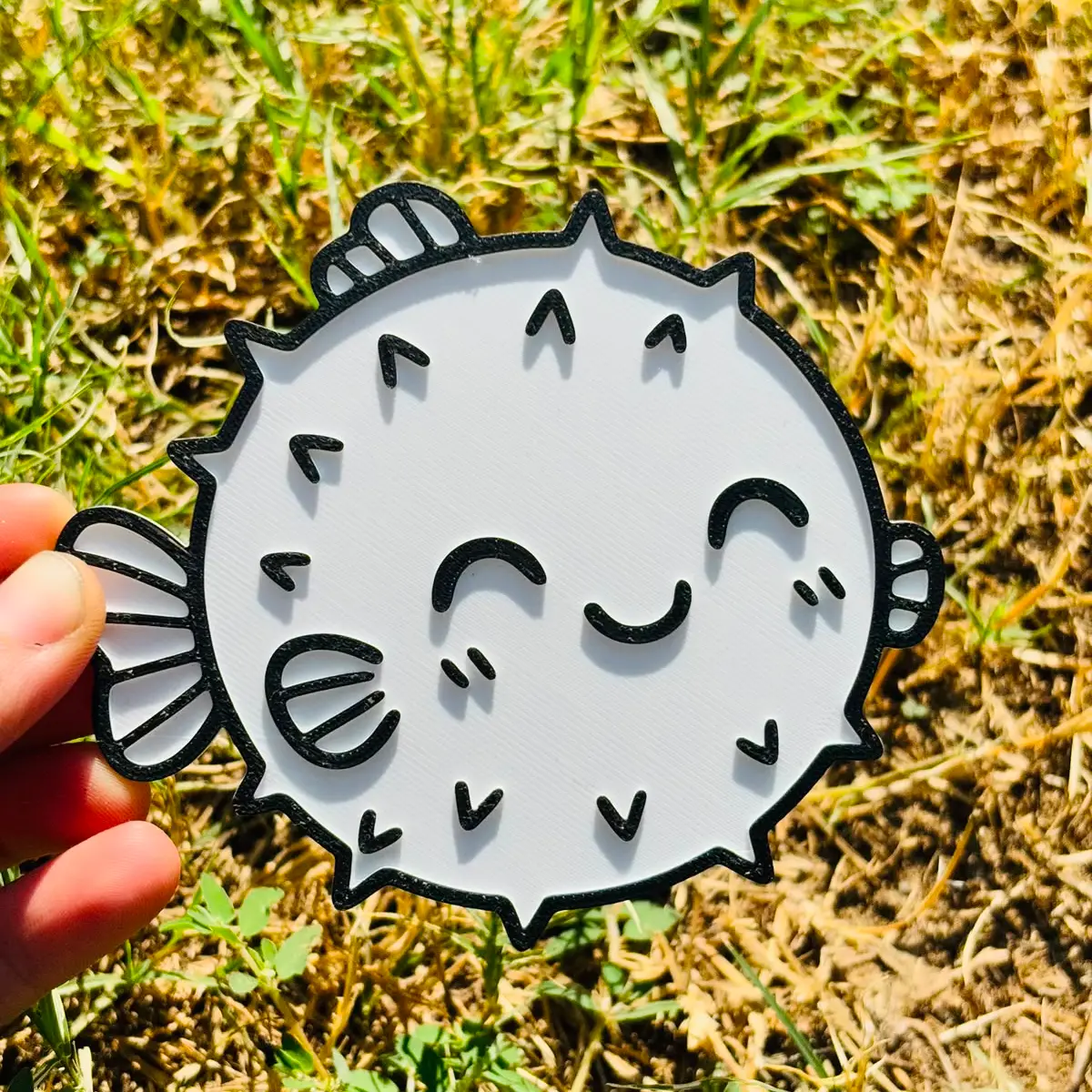 Pofuduk Balon Balığı 3D Boyama Atölyesi